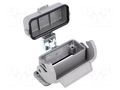 Enclosure for connectors: HDC; size 10A; Han; IP65; with latch HARTING 09200100321