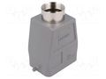 Enclosure for connectors: HDC; size 6B; for cable; Han; IP65; PG21 HARTING 09300060442