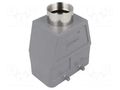 Enclosure for connectors: HDC; size 10B; for cable; Han® B; IP65 HARTING 09300100422