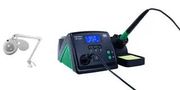 SOLDER STATION & MAGNIFIER KIT, 80W/240V 35421373