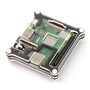 Case for Raspberry Pi 3 A+ black - 5 layers DNG-13670 5904422321130
