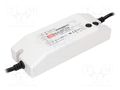 Power supply: switching; LED; 40.3W; 48VDC; 0.5÷0.84A; 90÷305VAC MEAN WELL HLN-40H-48A