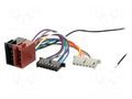 Connector; radio,ISO; Chrysler,Dodge,Jeep; PIN: 14 4CARMEDIA ZRS-176