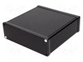 Enclosure: with panel; 1455; X: 165mm; Y: 160mm; Z: 51mm; aluminium HAMMOND HM-1455T1601BK