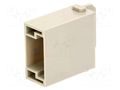 Connector: HDC; module; male; Han-Modular®; UL94V-0; Modules: 1 HARTING 09140014622