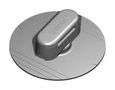 HW040-FU GREY HEAT WELDABLE DC TAPE CLIP 7TCA083580R0114