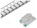 LED; green; SMD; 0805; 600÷800mcd; 2.8÷3.4VDC; 2x1.25x0.68mm; 120° OPTOFLASH OF-SMD2012G-1
