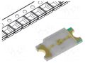 LED; green; SMD; 1206; 600÷800mcd; 2.8÷3.4VDC; 3.2x1.6x0.68mm; 120° OPTOFLASH OF-SMD3216G