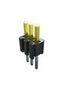 CONNECTOR, HEADER, 4POS, 1ROW, 1.27MM TMS-104-53-G-S
