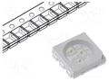 LED; blue; SMD; 5060,PLCC6; 2÷3lm; 800÷1000mcd; 2.8÷3.6VDC; 120° OPTOFLASH OF-SMD5060BL-W