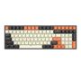 Mechanical keyboard Royal Kludge RK100 RGB, brown switch (black-orange), Royal Kludge RK100