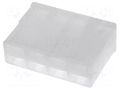 Terminals cover; female; Insulation: polypropylene; ways: 8 NINIGI OK-8F