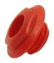 S4 COMBINED NUT & BEZEL, ACETAL, RED CL14218R