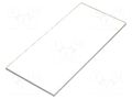 Front panel; 48x96mm; panel mount enclosures COMBIPLAST OP48X96PP