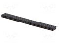 Connector: pin strips; socket; female; PIN: 40; straight; THT; 1x40 CONNFLY DS1065-07-1X40S8BV