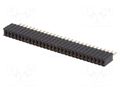 Connector: pin strips; socket; female; PIN: 28; straight; THT; 1x28 CONNFLY DS1065-07-1X28S8BV