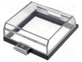 Inspection windows; 72x72mm; panel mount enclosures COMBIPLAST OP72X72PO