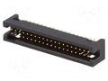 Connector: IDC; socket; male; PIN: 40; straight; THT; 1.27mm CONNFLY DS1031-15-40V8B