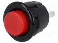Switch: push-button; Pos: 2; SPST-NO; 3A/125VAC; OFF-(ON); 1kV MIYAMA DS412R