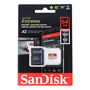 SanDisk Extreme microSD 64GB 160MB/s UHS-I class 10 with adapter KAP-08540 619659193409