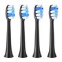 Toothbrush tips Bitvae BV SDS2 ( black), Bitvae BV SDS2 Black 4PCS