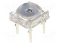 LED Super Flux; green; 7.62x7.62mm; 3000÷4200mcd; 130°; 30mA OPTOSUPPLY OSG58AZ5D1P