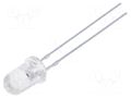 LED; pink; 5mm; 12000÷14400mcd; 15°; Front: convex; 2.9÷3.9VDC OPTOSUPPLY OSK3SK5111A