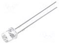 LED; red; 5mm; 330÷750mcd; 140°; Front: flat; 1.8÷2.4VDC OPTOSUPPLY OSHR53E1A-IJ