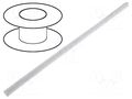 Insulating tube; fiberglass; -40÷180°C; Øint: 3mm; 4.3kV/mm; reel ZDIII OSKS-3.0