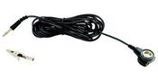 ESD GROUNDING CORD, 4M, BANANA PLUG, BLK MP005907