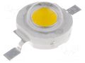 Power LED; white warm; EMITER; 3W; 3000K; 180lm; 140°; 700mA OPTOSUPPLY OSM5XME3E1E