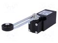 Limit switch; adjustable lever R 53-112mm, roll Ø20mm; NO + NC PIZZATO ELETTRICA FR555
