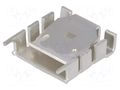Heatsink: moulded; TO218,TO220; L: 25.4mm; W: 25mm; H: 8.3mm; 18K/W FISCHER ELEKTRONIK FK224MI220-2