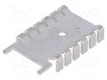 Heatsink: moulded; SOT32; L: 35.6mm; W: 22mm; H: 6.7mm; 21K/W; screw FISCHER ELEKTRONIK FK218MI32