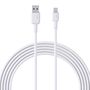 Cable Aukey CB-NAC1 USB-A to USB-C 1m (white), Aukey CB-NAC1