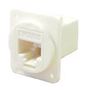 COUPLER, RJ45 JACK, 8P8C, CAT6 CP30222XW