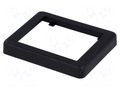 Accessories: bezel; Body: black BULGIN F1025MO
