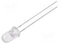 LED; pink; 5mm; 1560mcd; 15°; Front: convex; 2.9÷3.6VDC OPTOSUPPLY OSPK5111A-LM