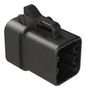 AUTOMOTIVE HOUSING, PLUG, 6POS, 25A, BLK ATP06-6S-BLK
