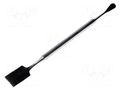 Tool: spatula; stainless steel; L: 170mm; non-magnetic IDEAL-TEK IDL-MPTSS2