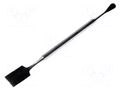 Tool: spatula; stainless steel; L: 170mm; non-magnetic IDEAL-TEK IDL-MPTSS2
