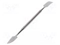 Tool: spatula; stainless steel; L: 170mm; Blade tip shape: shovel IDEAL-TEK IDL-MPTSS4