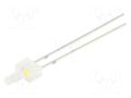 LED; white warm; 2mm; blinking; 90°; 3÷5VDC; 20mA; Lens: diffused OPTOSUPPLY OSM5YS7K92B