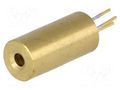Module: laser; 1mW; red; dot; 645÷660nm; 2.5÷3.3VDC; 15÷25mA Laser Components LC-LMD-650-01-01-A