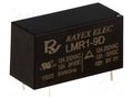 Relay: electromagnetic; SPDT; Ucoil: 9VDC; 12A; 12A/250VAC; LMR1 Recoy/RAYEX ELECTRONICS LMR1-9D