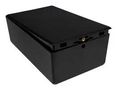 ENCLOSURE, ELECTRONIC, ABS, BLACK CBEAC-04-BK