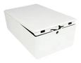 ENCLOSURE, ELECTRONIC, ABS, WHITE CBEAC-04-WH