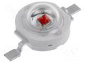 Power LED; yellow; EMITER; 140°; 700mA; 590nm; 80lm; 3W; 2.5÷3.5VDC OPTOSUPPLY OSY5XAE3E1E