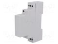 Enclosure: for DIN rail mounting; Y: 90mm; X: 17mm; Z: 71mm; noryl ELBAG HUT1-C