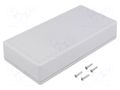 Enclosure: multipurpose; X: 85mm; Y: 170mm; Z: 35mm; 1599; ABS; grey HAMMOND HM-1599ESGY